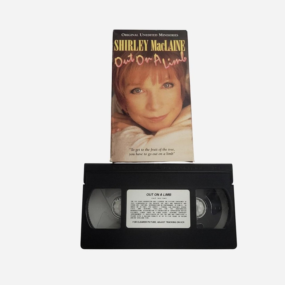 MacLaine Out On A Limb VHS